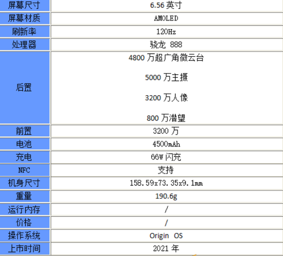 华为mate60pro参数配置